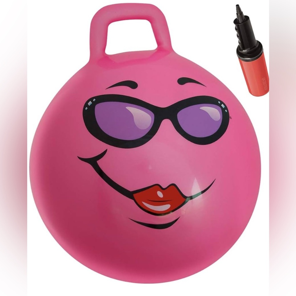 Waliki Emoji 3 Exercise & Fitness Ball, 18” Perfect Size for Kids Ages 3…